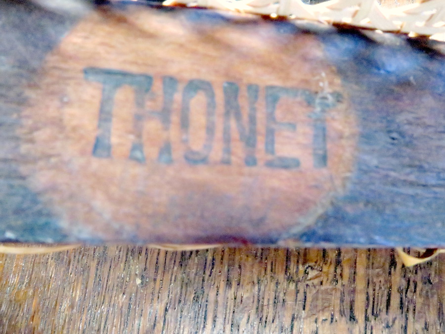 Thonet Bentwood Chair Stamp