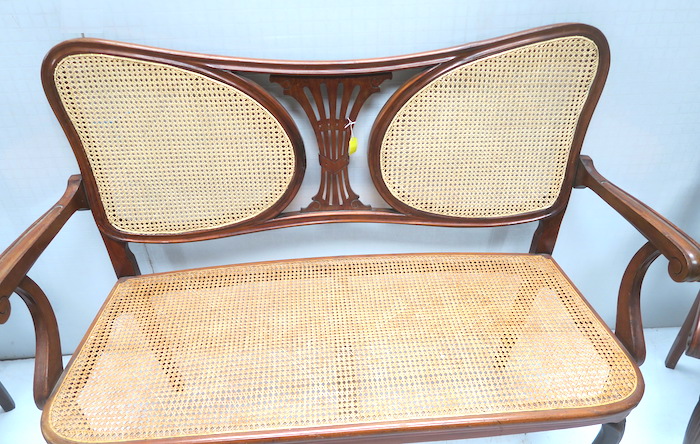 Thonet Number 411 Bentwood Settee