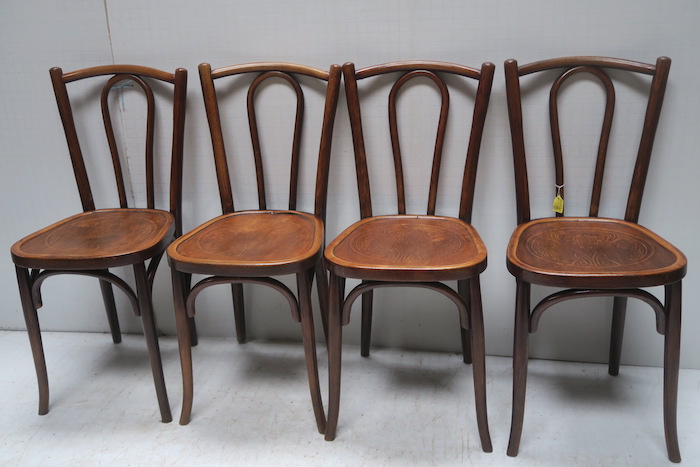Set of four Bentwood Chairs